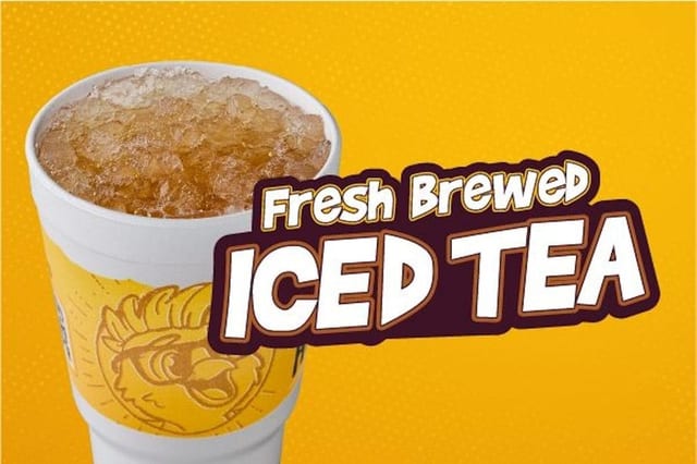 Fresh Brewed Iced Tea.