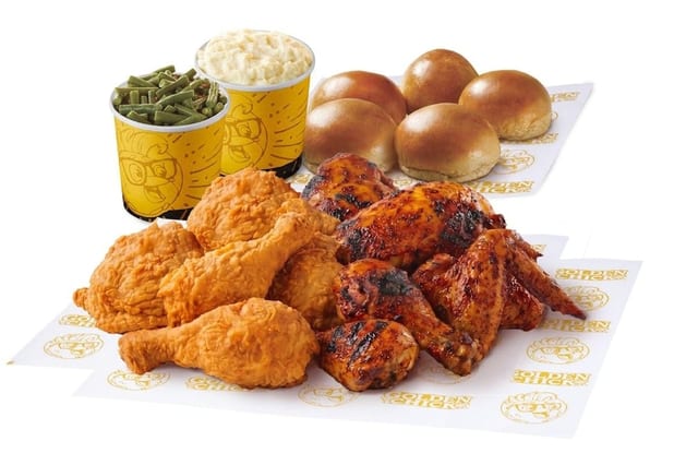 12 Pc Mixed Chicken.