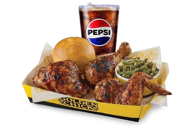Golden Roast Chicken.